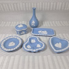 Wedgwood Jasperware Blue White