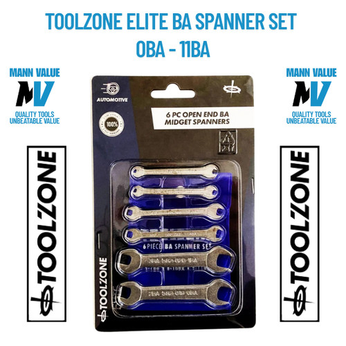 Toolzone elite spanner set - toolzone, ba