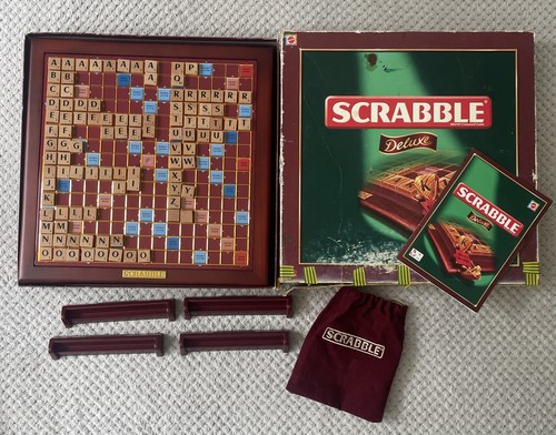 Scrabble deluxe edition board - edition,