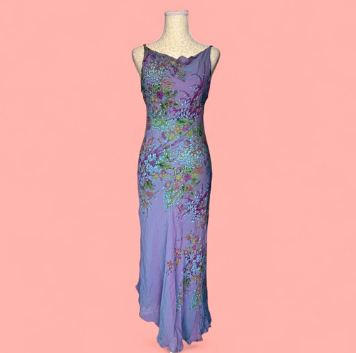 Rene derhy purple lilac floral - purple,