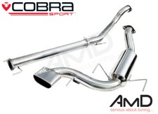 Cobra Sport Astra VXR Cat Back Exhaust System Non Resonated MK5 2.5" VX71