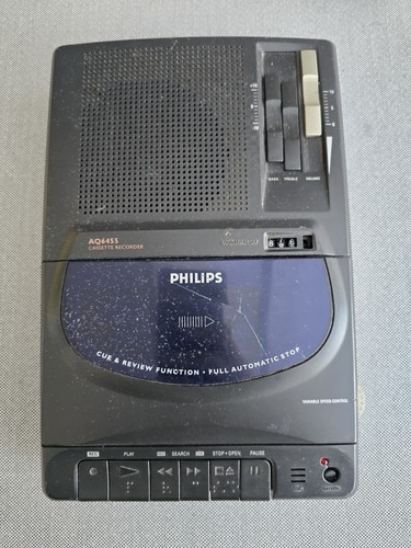 Philips aq6455 cassette player - philips,