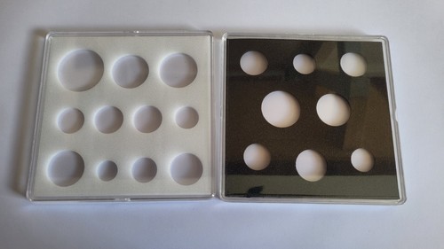 Acrylic coin display - coin, for