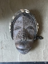Really Old African Mask, Slight Rear Damage through Age But Original & Historic