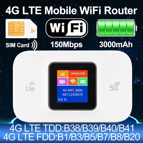 Portable unlocked lte wifi - 4g,