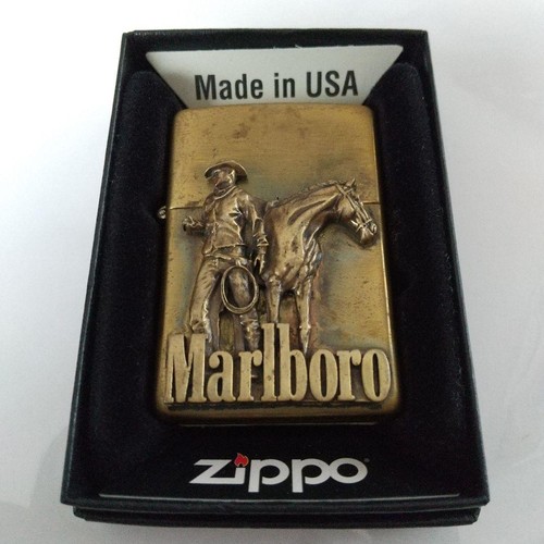 Zippo marlboro cowboy horse - zippo,