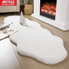 Fluffy Shaggy Rug Faux Rabbit