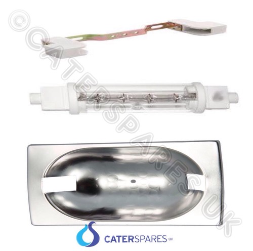 120mm food heat lamp - heat, 500w