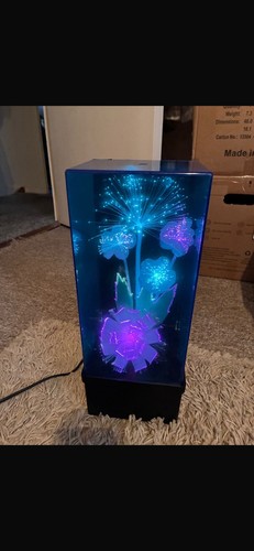 Vintage fibre optic flower - ,