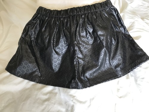 Women black pvc faux - women's,