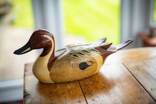 Vintage - Wooden Decoy Duck -