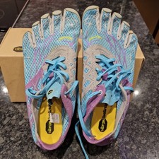 Vibram Five Fingers Seeya Blue/Violet/Grey Size 7 EU 40 Barefoot Running Shoes