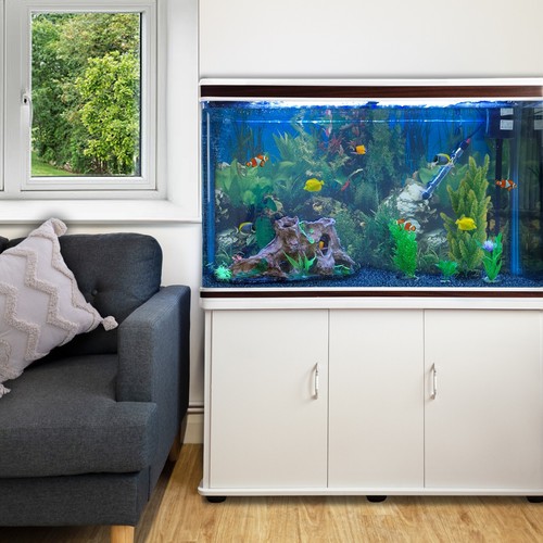 Fish tank aquarium cabinet - tank,