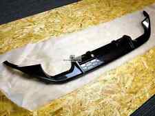 VW Golf TSI TDI MK7 QUAD TIPS Rear Carbon Valance Diffuser Spoiler Body Kit Lip