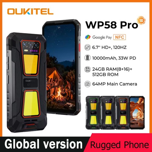 New oukitel wp58 pro - new,