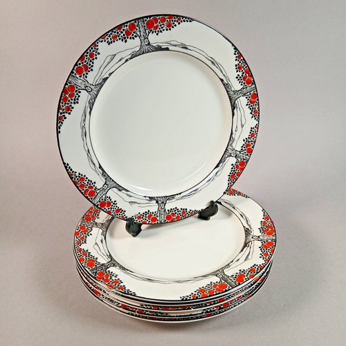 Six vintage crown ducal - vintage,