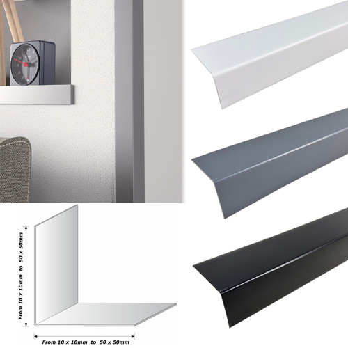 Pvc corner trim angle 1m - corner,