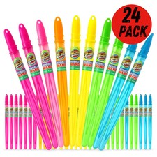 24x Giant 34cm Bubble Swords | Kids Outdoor Party Toys | Summer Fun Bubble Wands