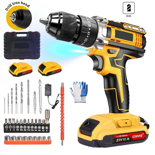 Battery cordless drill - drill, 21v