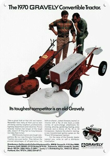 1970 gravely convertible - 1970,