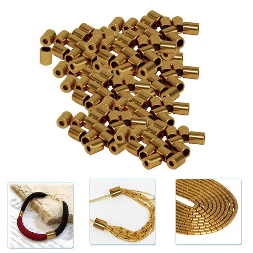 Metal cord toggles gold - metal,