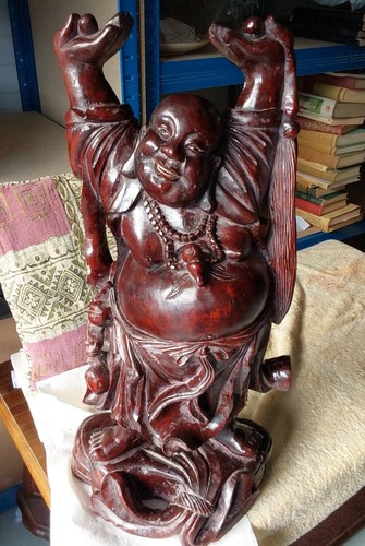Large rose wood carved - large,
