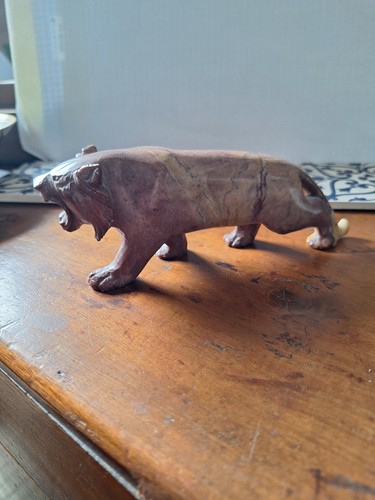 Vintage hand carved - vintage, soapstone
