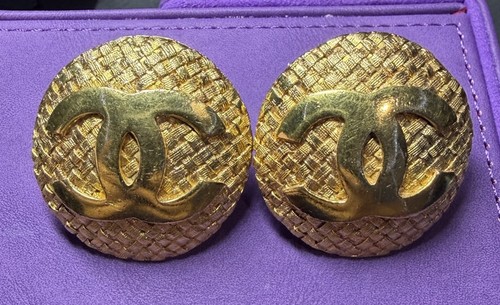 Vintage chanel logo woven - logo,
