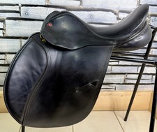 17” Medium Jeffries Falcon Event GP Saddle - Black