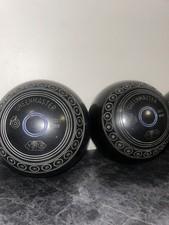 2x Greenmaster lawn bowl size