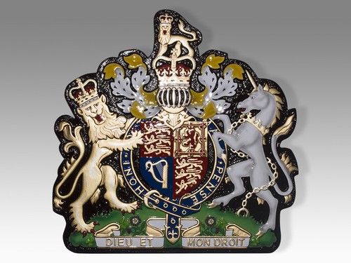 Royal coat arms - royal, dieu