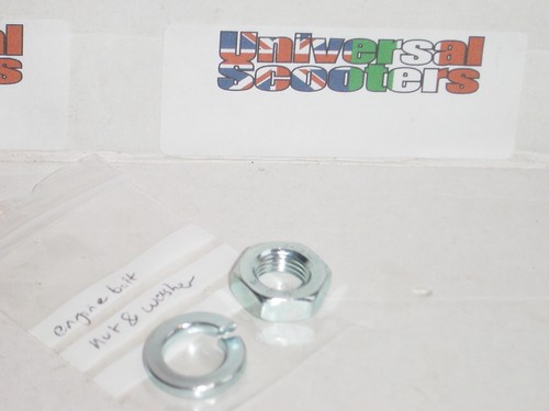 Vespa nut and washer for - nut,