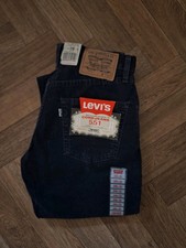 Vintage Levi's 551 Cord Jeans Deadstock 1990s W28 L 30 Brand New