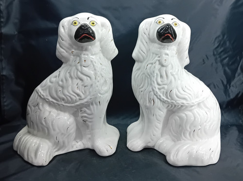 Very nice heavy pair antique - very,