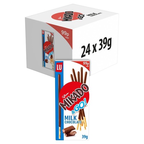 Packs mikado go milk - 24,