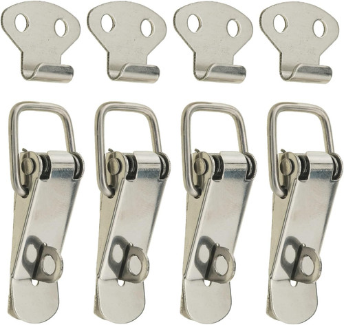 4pcs stainless steel - stainless, spring