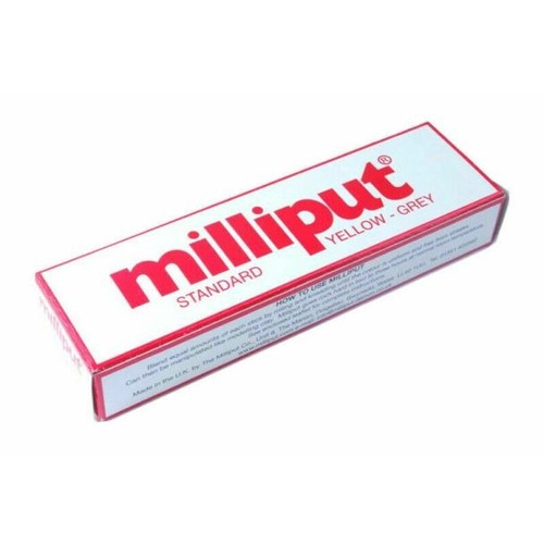 Milliput standard yellow grey - yellow,