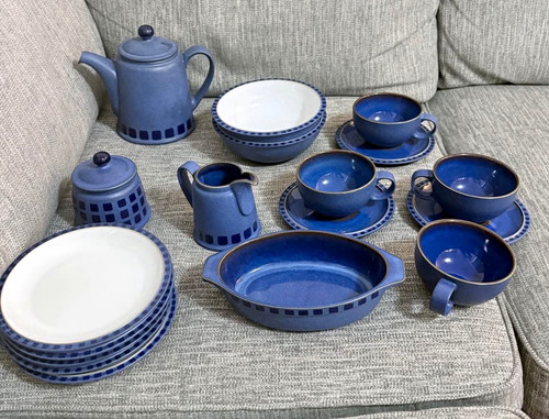 Denby pottery reflex - , set
