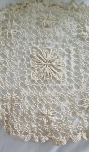 Antique handmade ecru - antique,