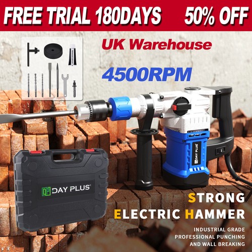 Electric rotary drill - 3-in-1,