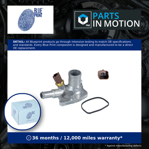 Coolant thermostat fits - fits, fiat