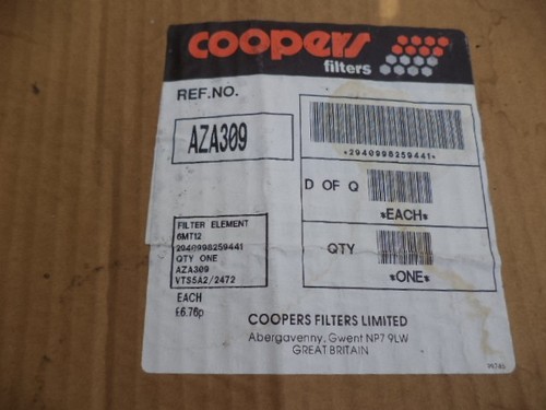 Aza309 truck filter - aza309,, bedford