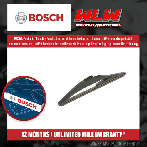 Rear wiper blade fits - rear,