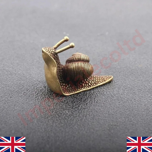 Brass snail animal - brass,