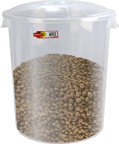 50l plastic bucket - round, food