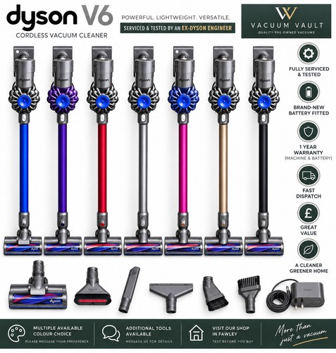 Dyson cordless vacuum - v6,