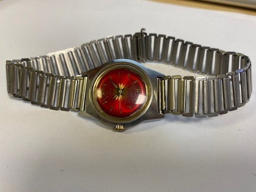Vintage west end watch - west, red