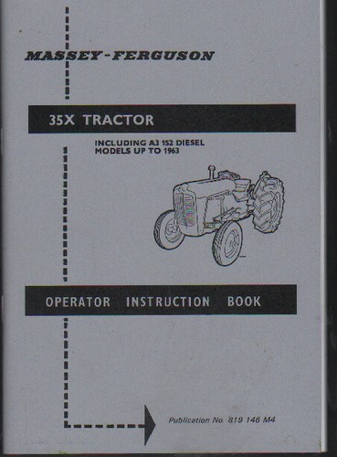 Massey ferguson 35x tractor - "35x",