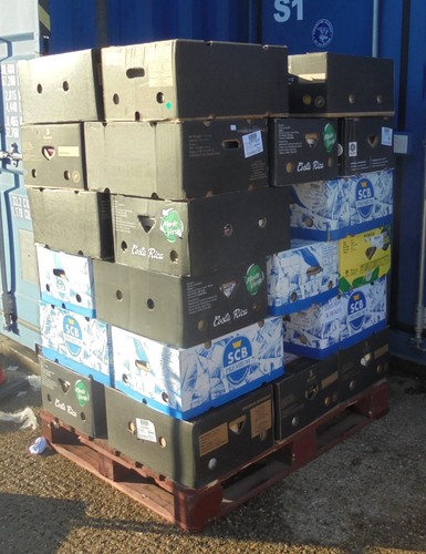 Pallet boxes of used - of,