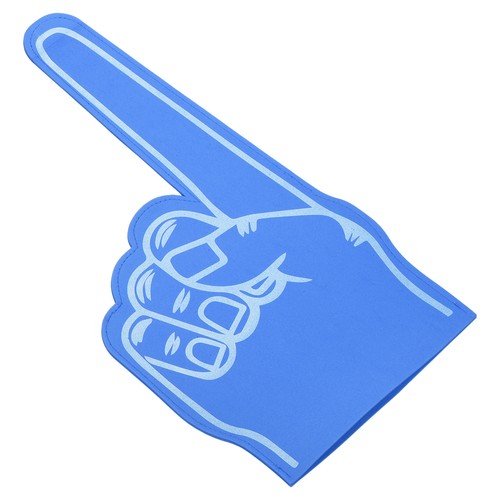 Foam finger inch number 1 - foam, 18
